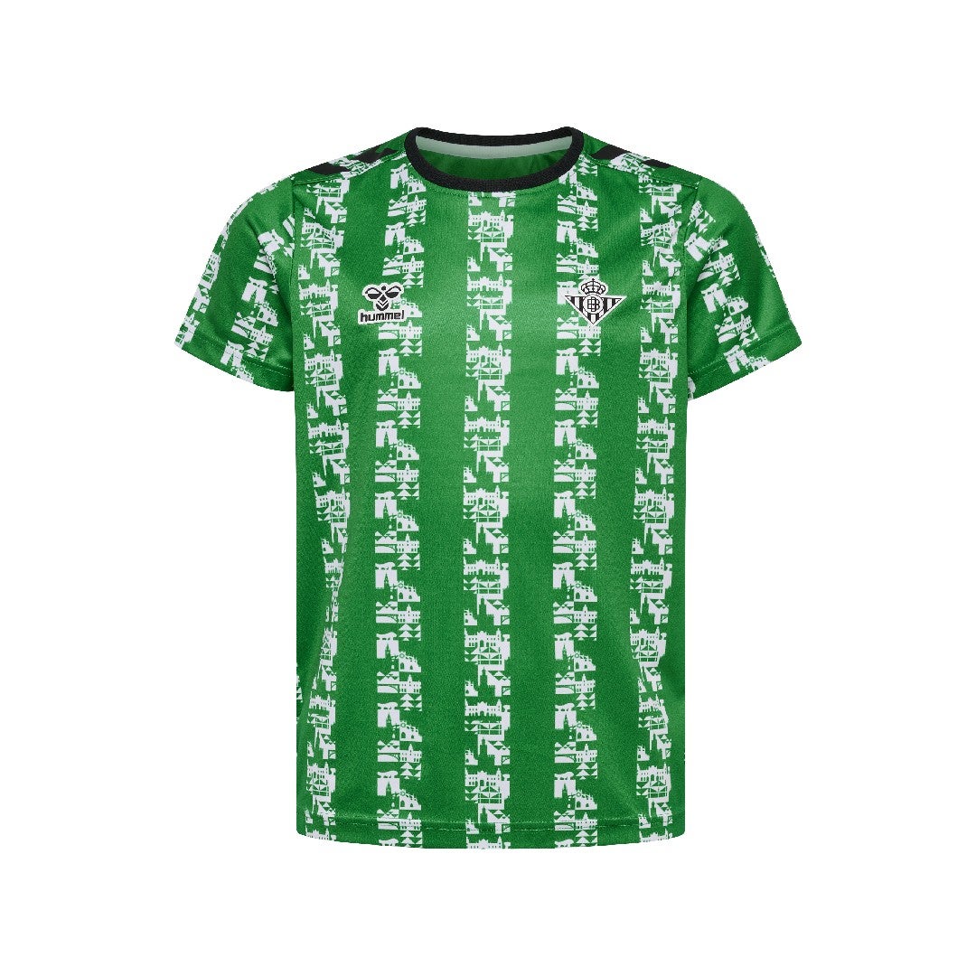 Camiseta Fútbol Pre Partido Niño Verde 24/25 - Real Betis Balompié product image