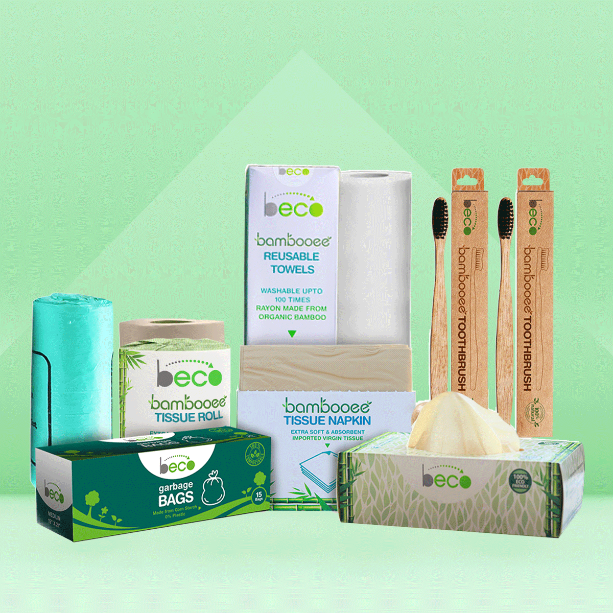 Beco Bamboo Kitchen Towel Roll