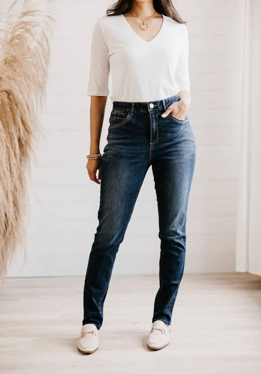 Mac and Me Skyrise Ankle Length Skinny