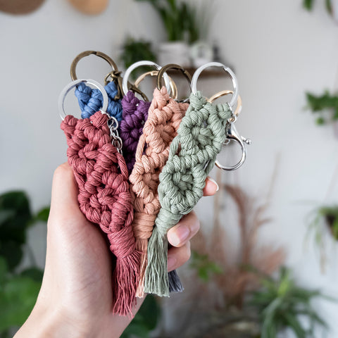 Macrame Keychains