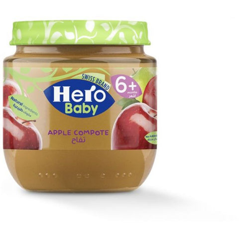 Hero Baby Yoghurt Pear 6 Months Plus - 120 GM