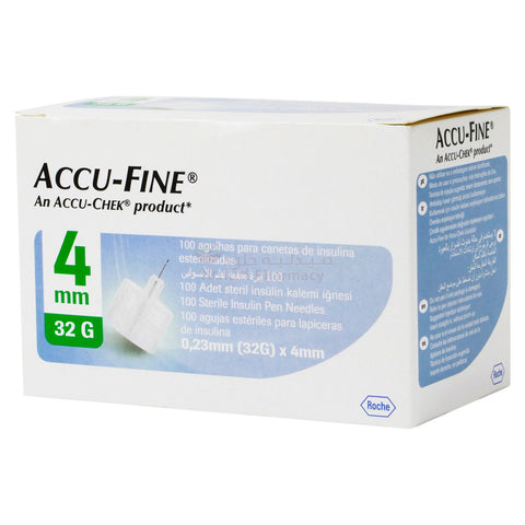 ACCU-CHEK Accu-Fine Insulin Pen Needles (31G) * 5mm Glucometer