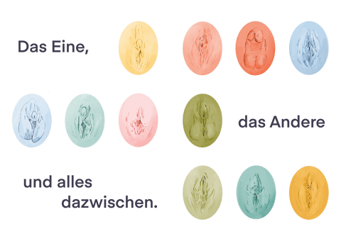 eine Vulva unterschiedlicher als die andere