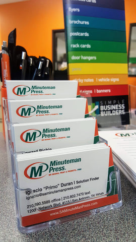 Business Cards Minuteman Press San Antonio TX Printing Company