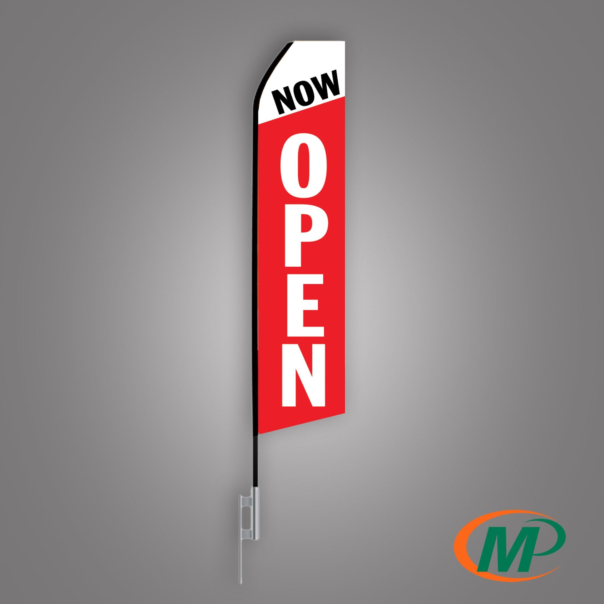 Now Open Feather Flag