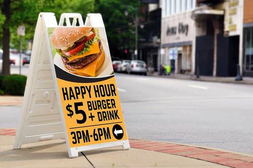 Dry Erase Sandwich Board