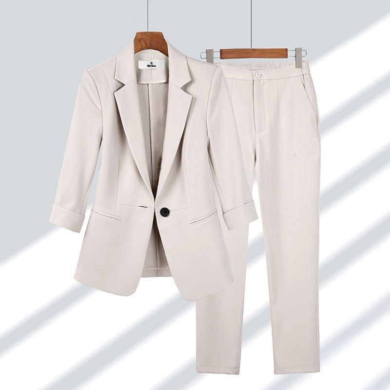 Product Image for Ravikna | Ensfarget dress To-delt sett, Beige dress Outfit topp bukser / 3XL
