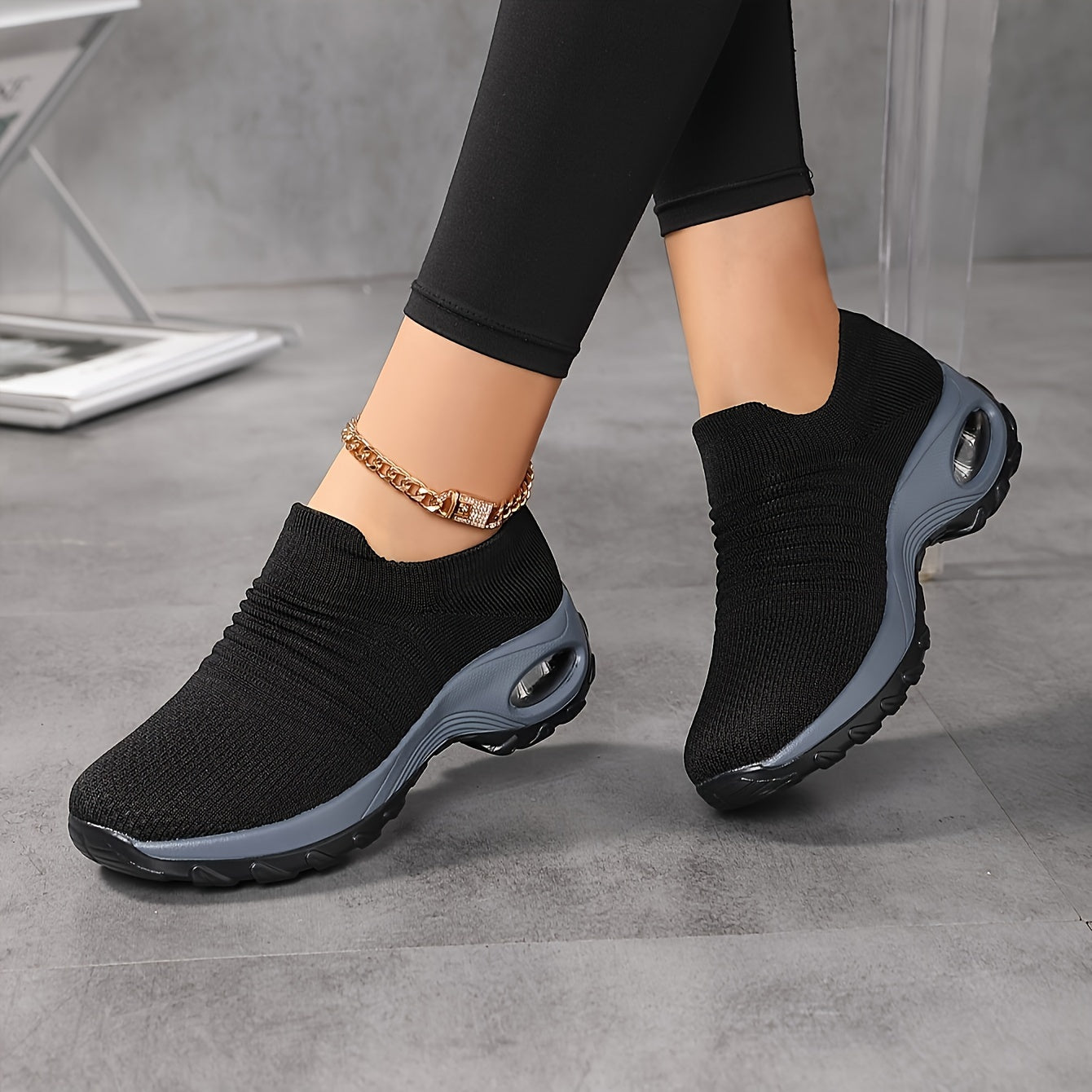 Product Image for Ravikna | Kvinner Madrass Sko Alustakengät, Mørkegrå / 34
