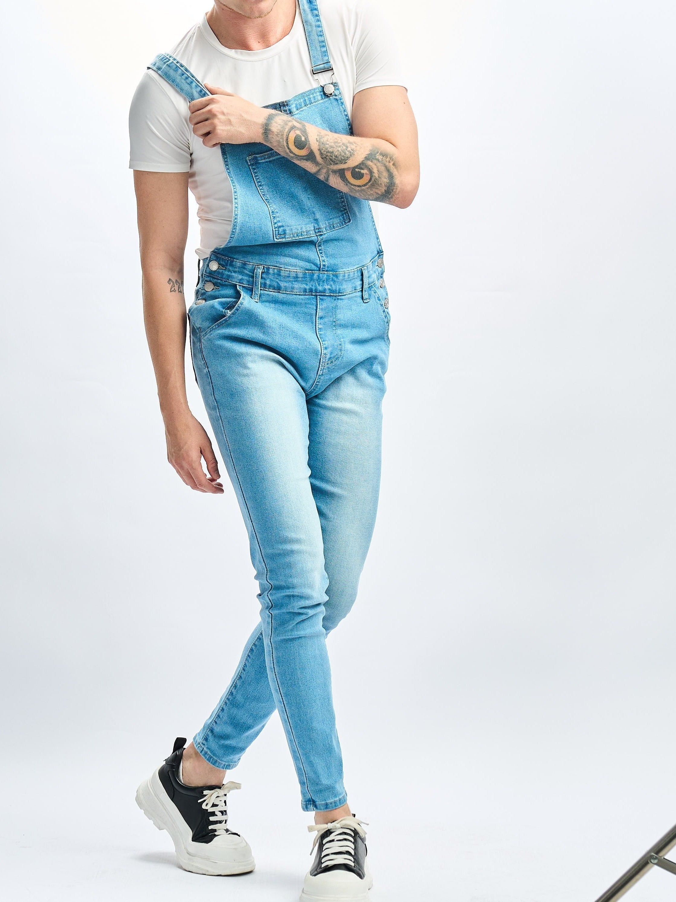 Product Image for Ravikna | Lys blå Slim Fit Denim Kombinasjon Stretch, Himmelsblå / S(46)