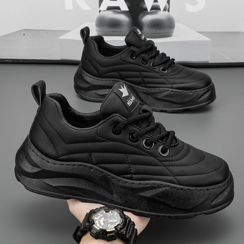 Product Image for Ravikna | Modische herres fritidssko med tykk såle, Svart / Størrelse 42