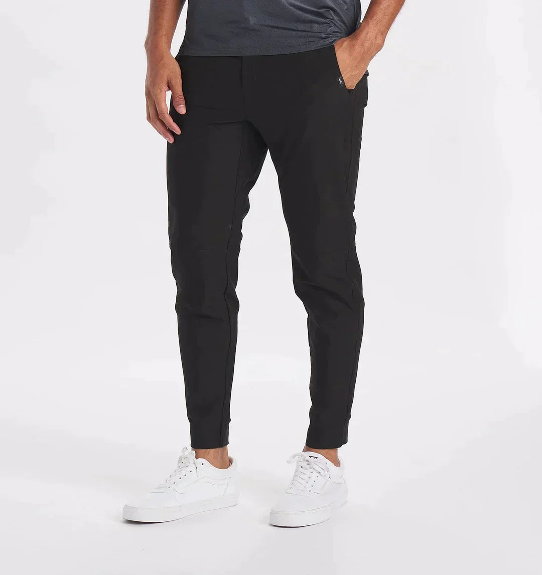 Product Image for Ravikna | Stilige bukser for menn i italiensk design, Matt musta / 3XL