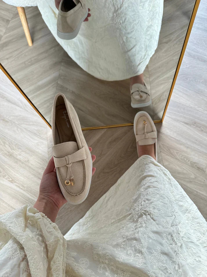 Product Image for Ravikna | Wildskinn Loafers, BEIGE / 40