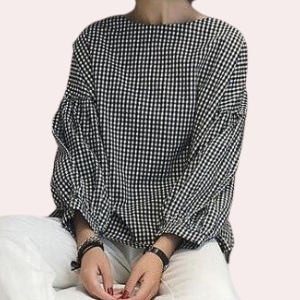 Product Image for Ravikna | Komplisert topp med draperte skuldre for kvinner