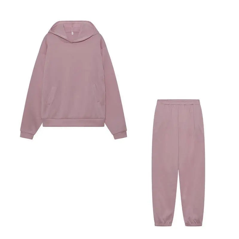 Product Image for Ravikna | Langermet genser og bukse-sett av 2 Alessia, Lys rosa / S