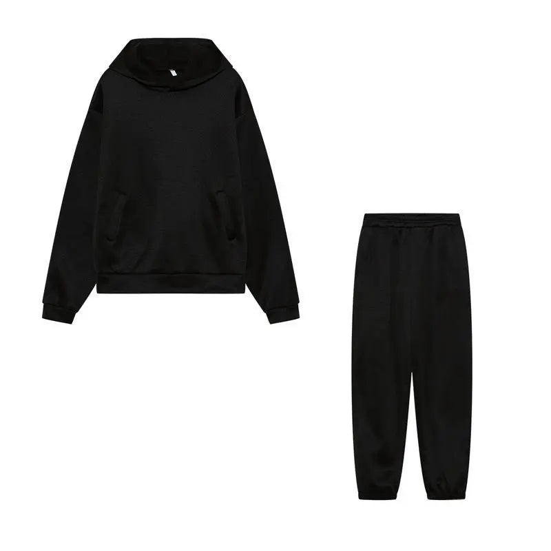 Product Image for Ravikna | Langermet genser og bukse-sett av 2 Alessia, Svart / L
