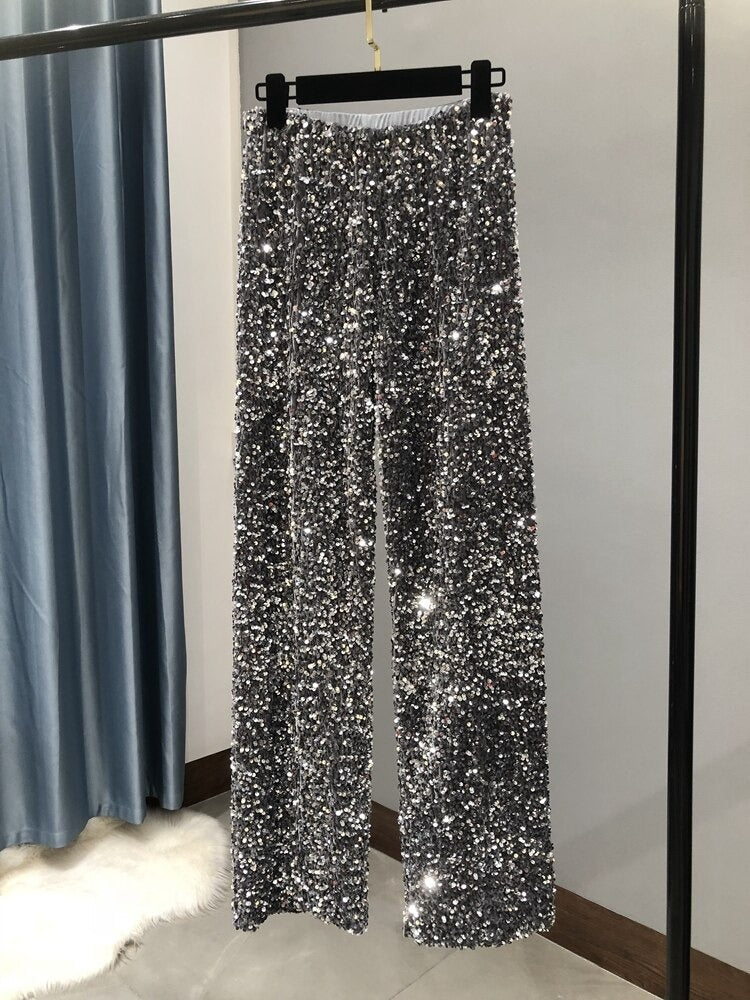 Product Image for Ravikna | Glitzerhose, Grau / M