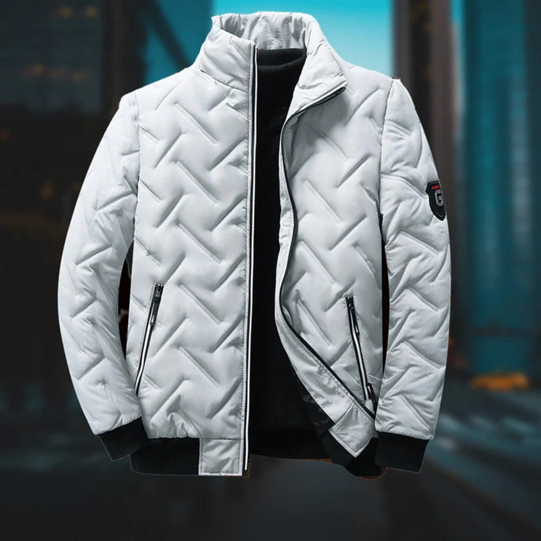Product Image for Ravikna | Fashionable jacket T-for men, Hvit/Grey / L