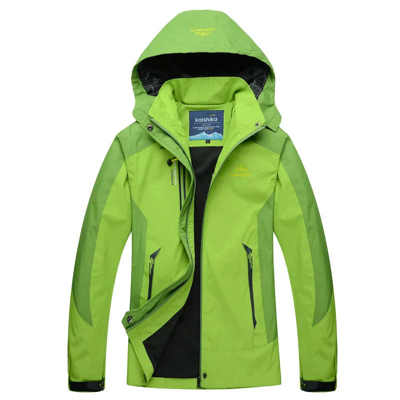 Product Image for Vanntett trekking vindjakke til kvinner, Grønn / XL