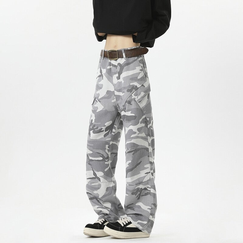 Product Image for Damer Casual Vidde Camo-Bukser Ravikna, Off White / XXXL