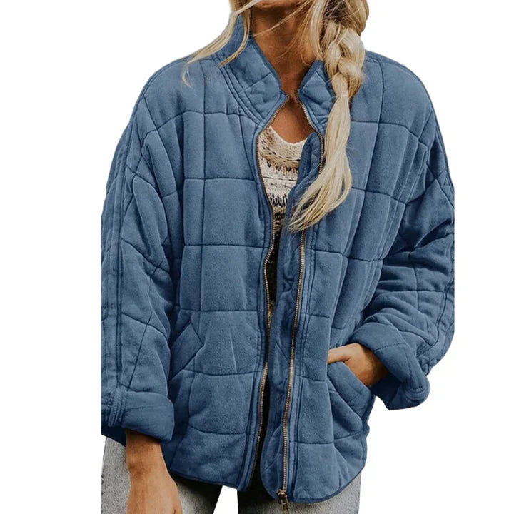 Product Image for Ravikna | sittende vintage-jakke fra Ellis, Blå / 4XL