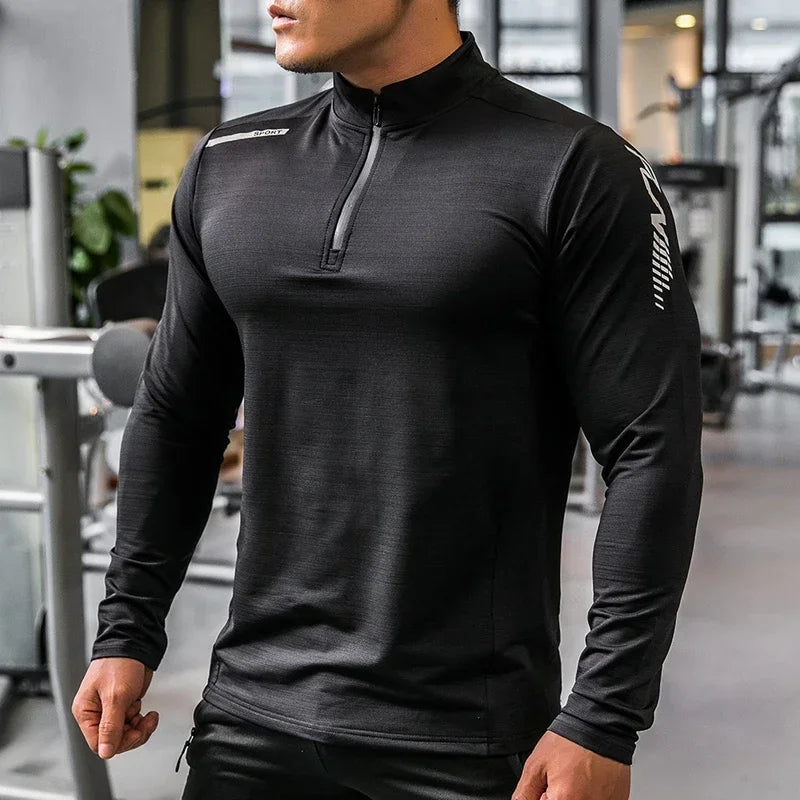 Product Image for Ravikna | Langarm Kompressionsshirt Athletische Basisschicht, Schwarz / XL