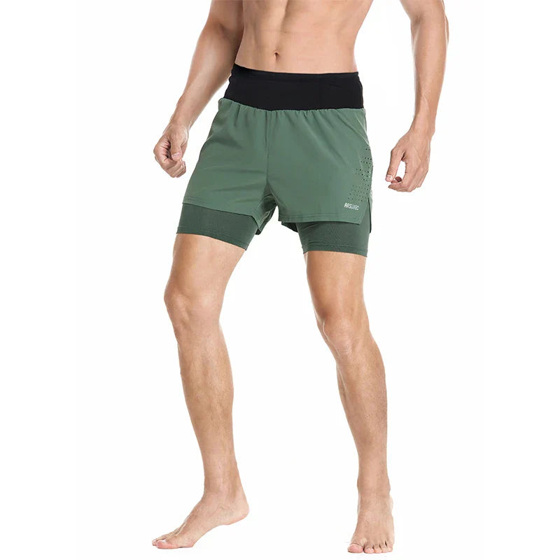 Product Image for Ravikna | Sportslige Shorts Med Sirkulerende Lommer For Menn Gernon, Grønn / M