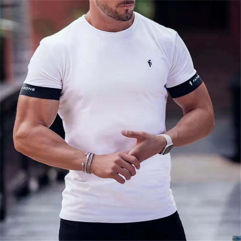 Product Image for Ravikna | Muscle Fit T-skjorte med Korte Ermer, Hvit / L