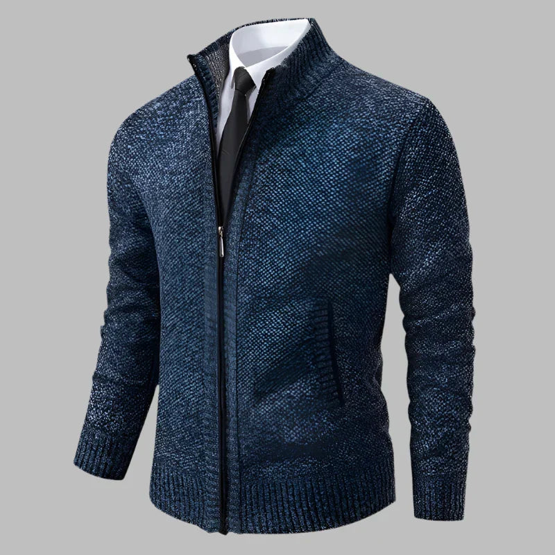 Product Image for Ravikna | Moderne Varme Herreveste Med Glidelås, Blå-Grå / M