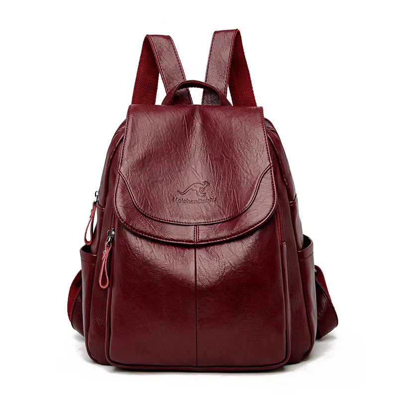 Product Image for Ravikna | Stylish, Trendy School Or Office Backpack For Women, Rot / 28*12*32CM
