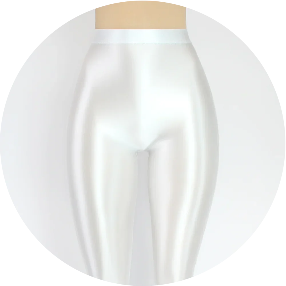 Product Image for Ravikna | Satenglansende strømpebukser, WEISS / 2XL