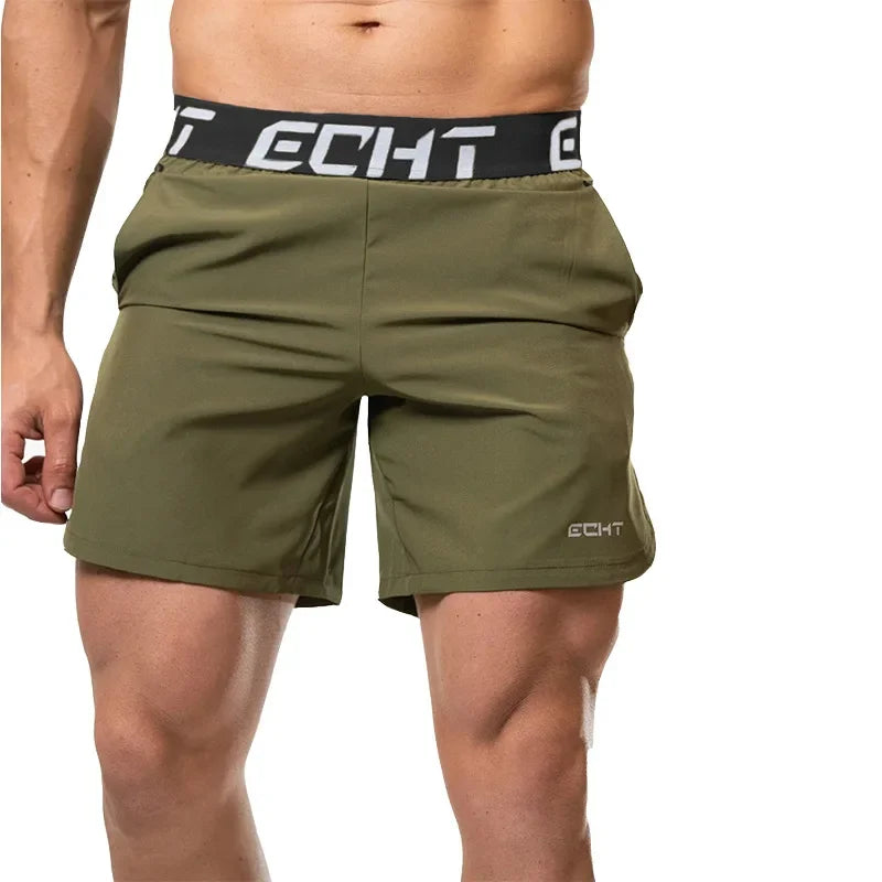 Product Image for Ravikna | Fitness Bodybuilding Shorts For Men, Hæren grønn / L