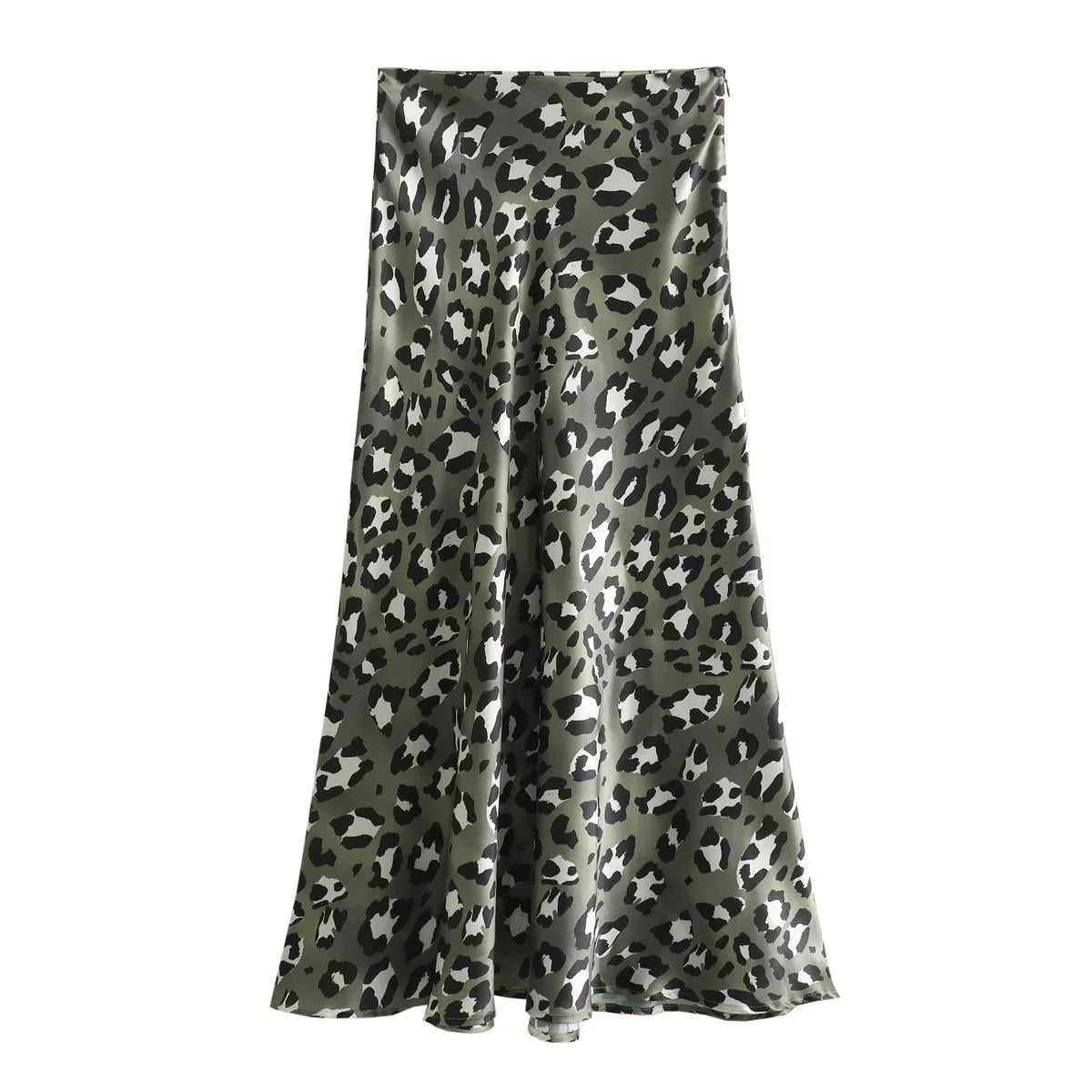 Product Image for Ravikna | Lange Leopardenmuster Rock, Grüner Leopard / 2XL
