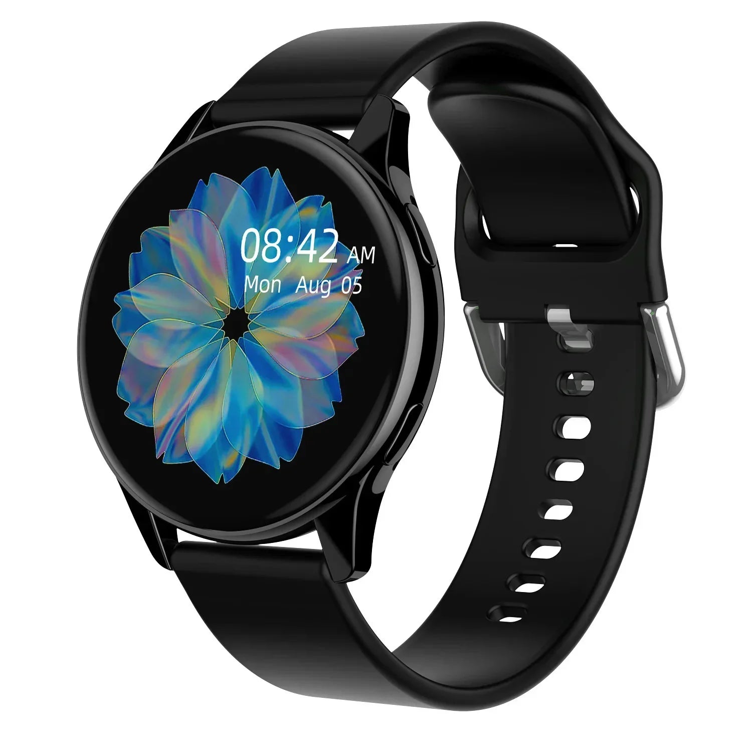 Product Image for Ravikna | Aktiv 2 Dame Bluetooth Smartwatch Med Pulsmåler Og Blodtrykksmonitor, Svart