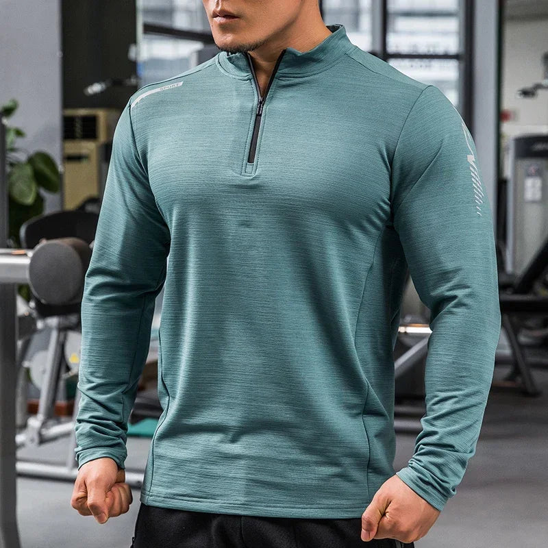 Product Image for Ravikna | Langarm Kompressionsshirt Athletische Basisschicht, Grün / S