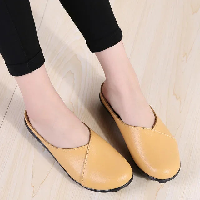Product Image for Ravikna | Stilige Halboots for Damer, Gul / 39