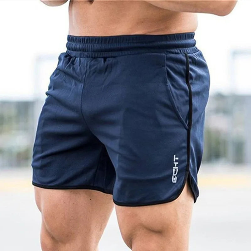 Product Image for Ravikna | Herre løpetights raskt tørkende for fitness, jogging, basketball og strand drefo, Marineblå / S