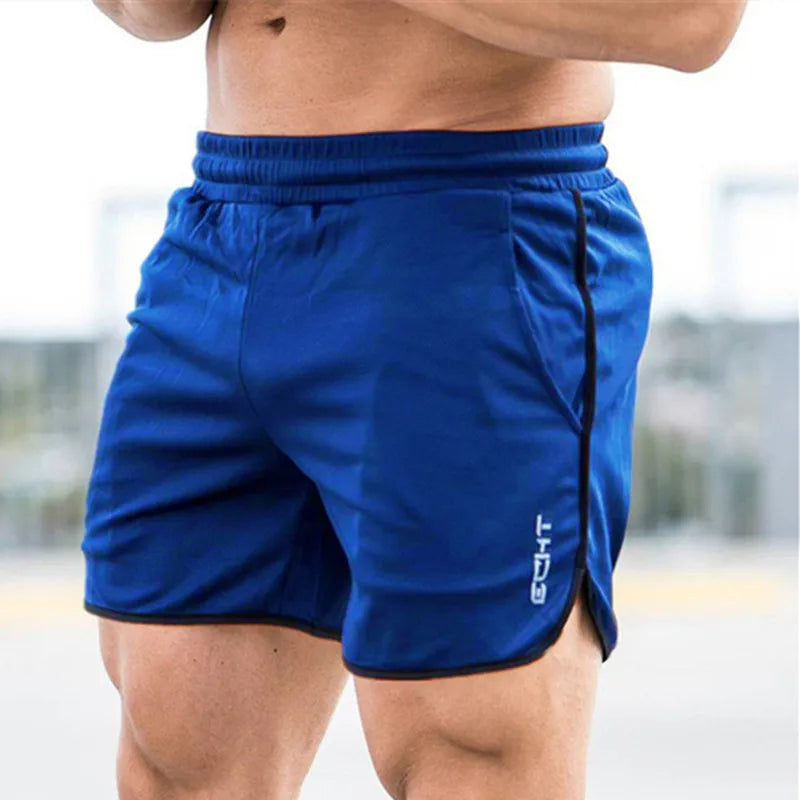 Product Image for Ravikna | Herre løpetights raskt tørkende for fitness, jogging, basketball og strand drefo, Blå / S