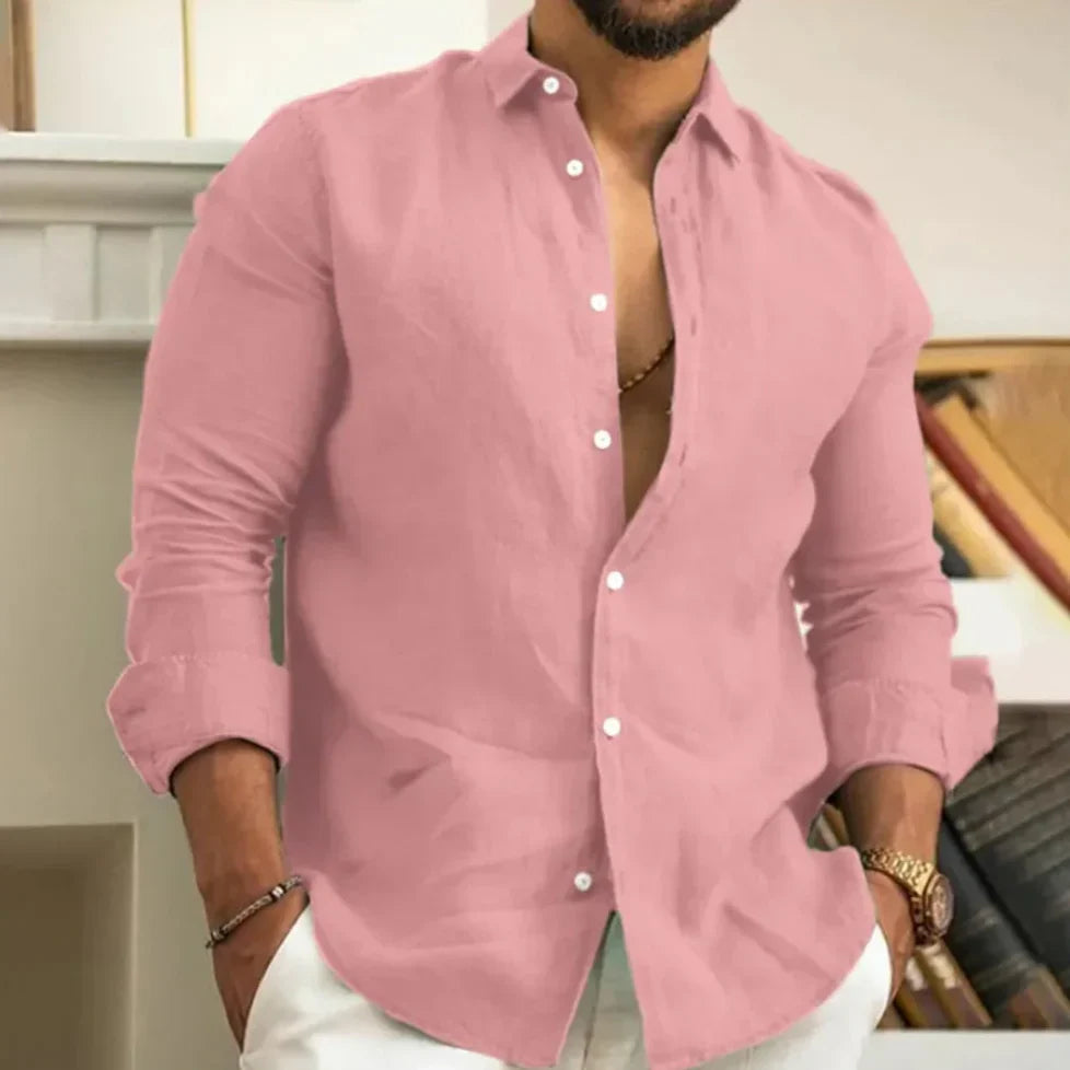 Product Image for Ravikna | Moderne Strandskjorte, Rosa (Rask utsolgt) / 2XL