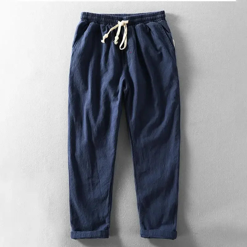 Product Image for Ravikna | Luftige Linbukser med Vid Ben, baltisk rav / XL