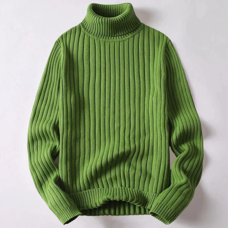 Product Image for Ravikna | Fleecekragegenser i merinoull Wyatt, Grønn / 2XL
