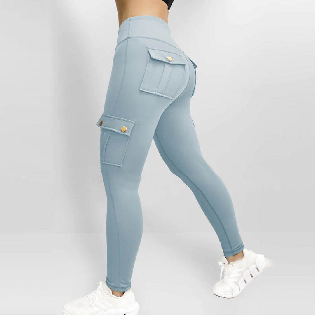 Product Image for Ravikna | Utility Pocket Leggings, Blå / 3XL (18-20)
