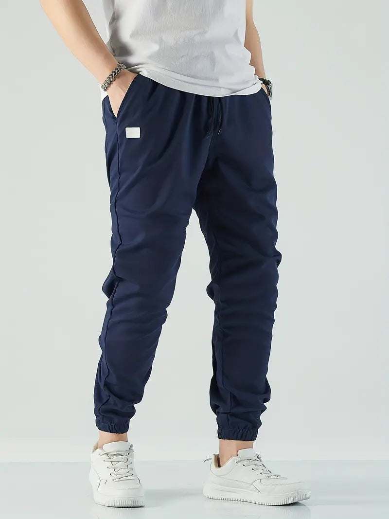 Product Image for Elias - Stilig cargo-bukse, Marineblå / L