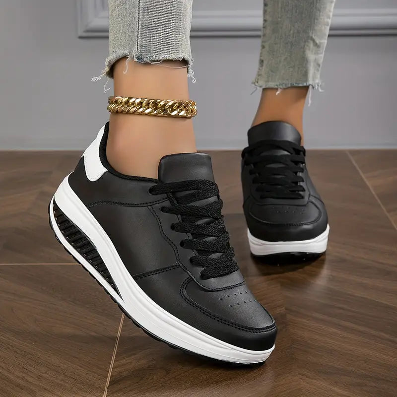 Product Image for Ravikna | Nova ortopediske sko for damer Air Cushion Sneakers, Svart / 40