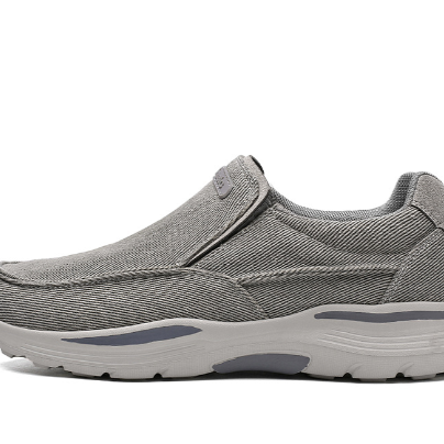 Product Image for Ravikna | Komfortable Glidesko Tung Pustende Sko med Dyp Hælstøtte, Grå / 37
