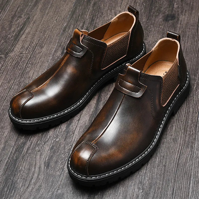 Product Image for Ravikna | Sko Herre Lædersko, Mørkebrun / 43