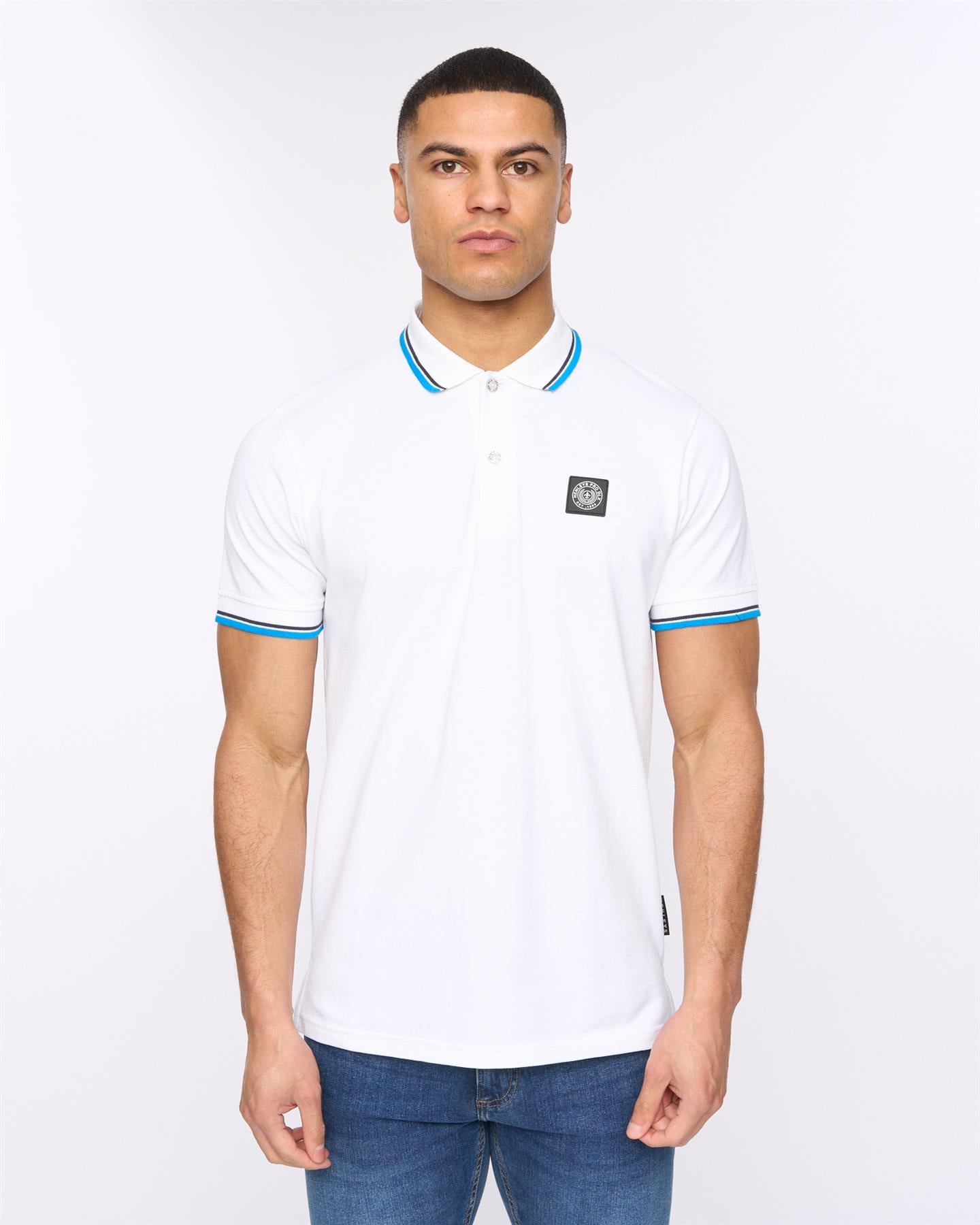 Henalpha Polo Optic White - L from Henleys