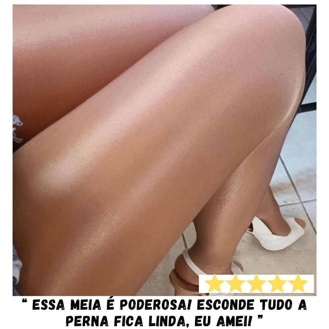 Meia Calça Glossy AntiCelulite - Compre 1 Leve 2