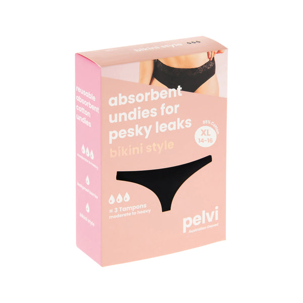 Leakproof Cheeky Bikini – Pelvi Store