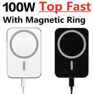 100W Magnetic Wireless Car Charger - MrAzurin 