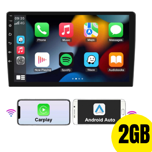 Radio pantalla 7 android auto y apple carplay 2gb 32gb + Cámara de re –  Mumu Audio Car